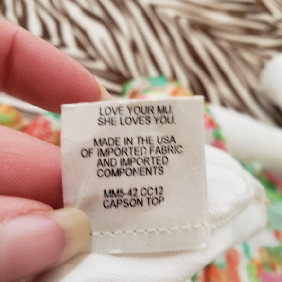 Show Me Your Mumu Carson Top in Cactus Cooler size Small - Picture 7 of 7